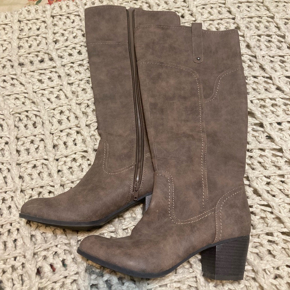 Knee high boots